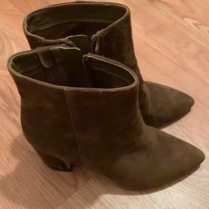 Sam Edelman ankle boots brown suede | size 6M